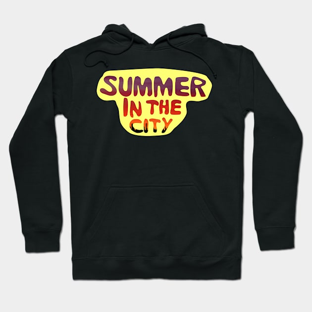 Summer in the City Hoodie by jhsells98